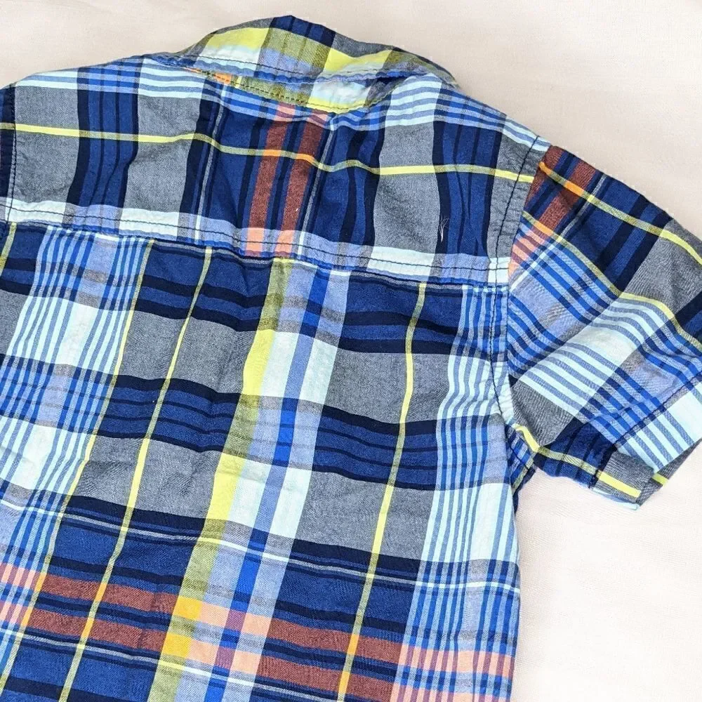 Boys 3T Button Down Shirt Crazy 8 Gymboree